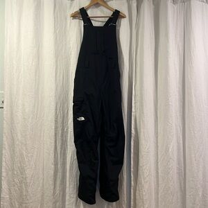 North Face Freedom Insulated Bibs, Plus Size 1X, Short Length, Black
